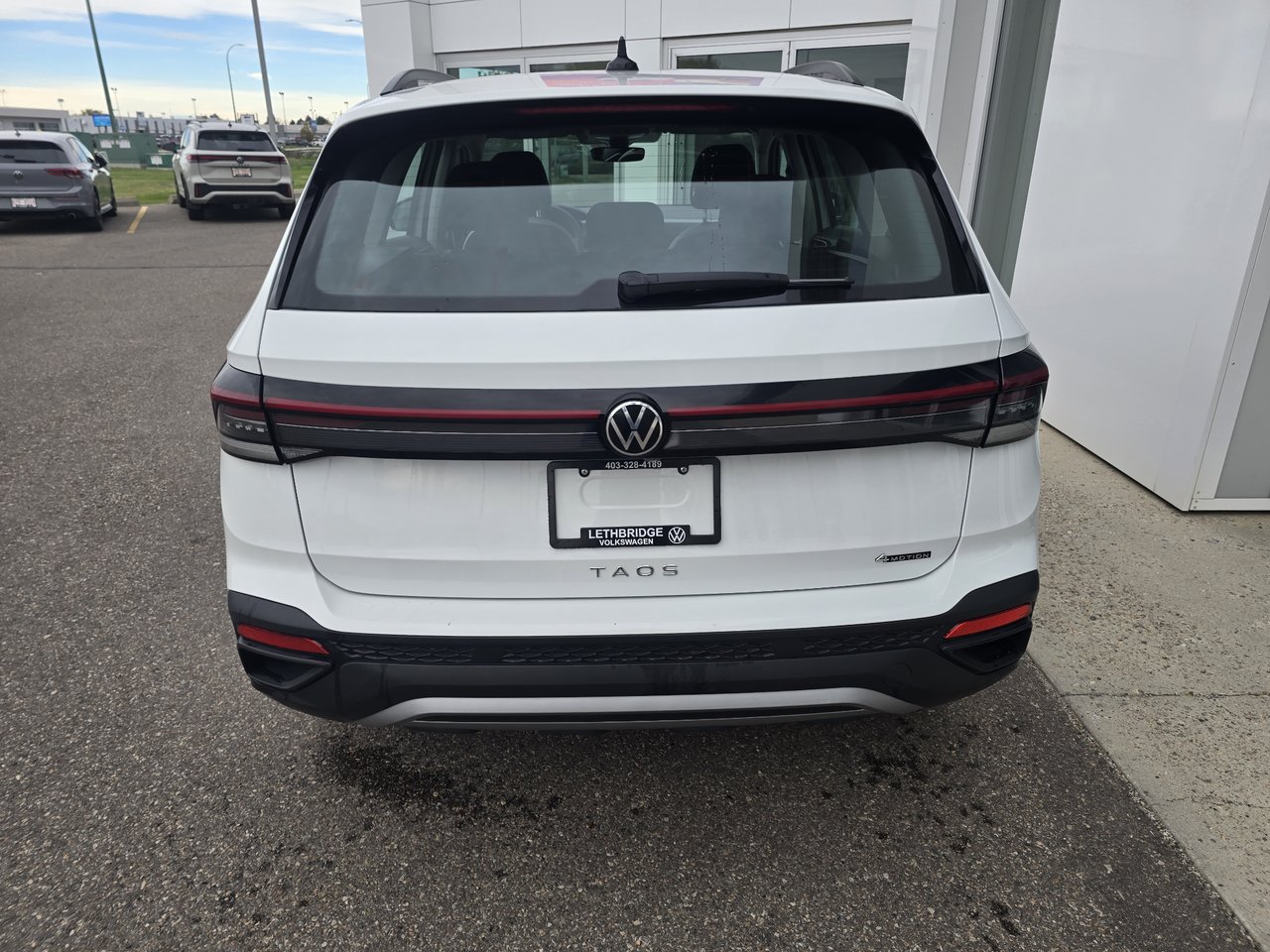 Pure White 2026 Volkswagen Taos SUV / Crossover Automatic