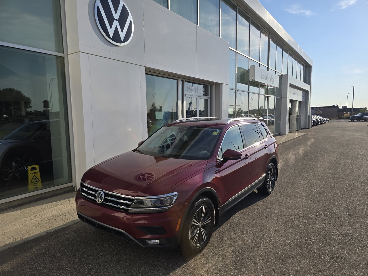 Red 2021 Volkswagen Tiguan SUV / Crossover  Automatic
