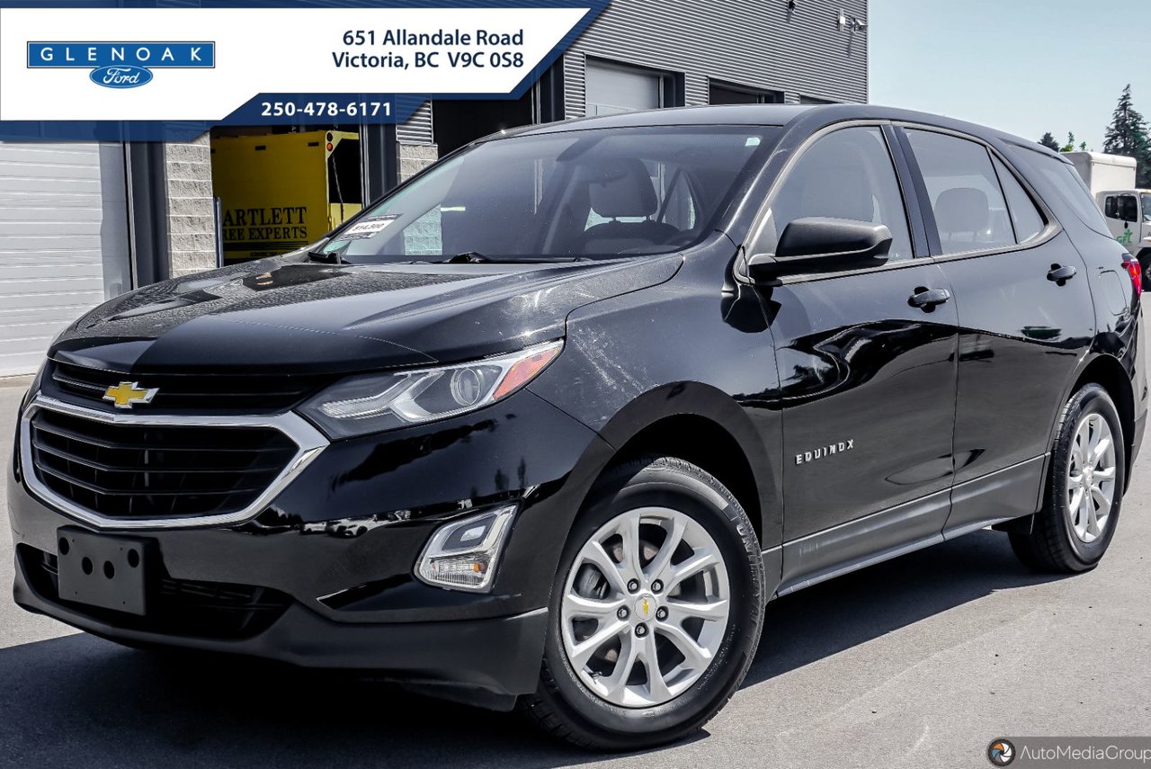 Black 2018 Chevrolet Equinox 1.5T LS AWD SUV / Crossover Four-Wheel Drive 6-Speed Automatic