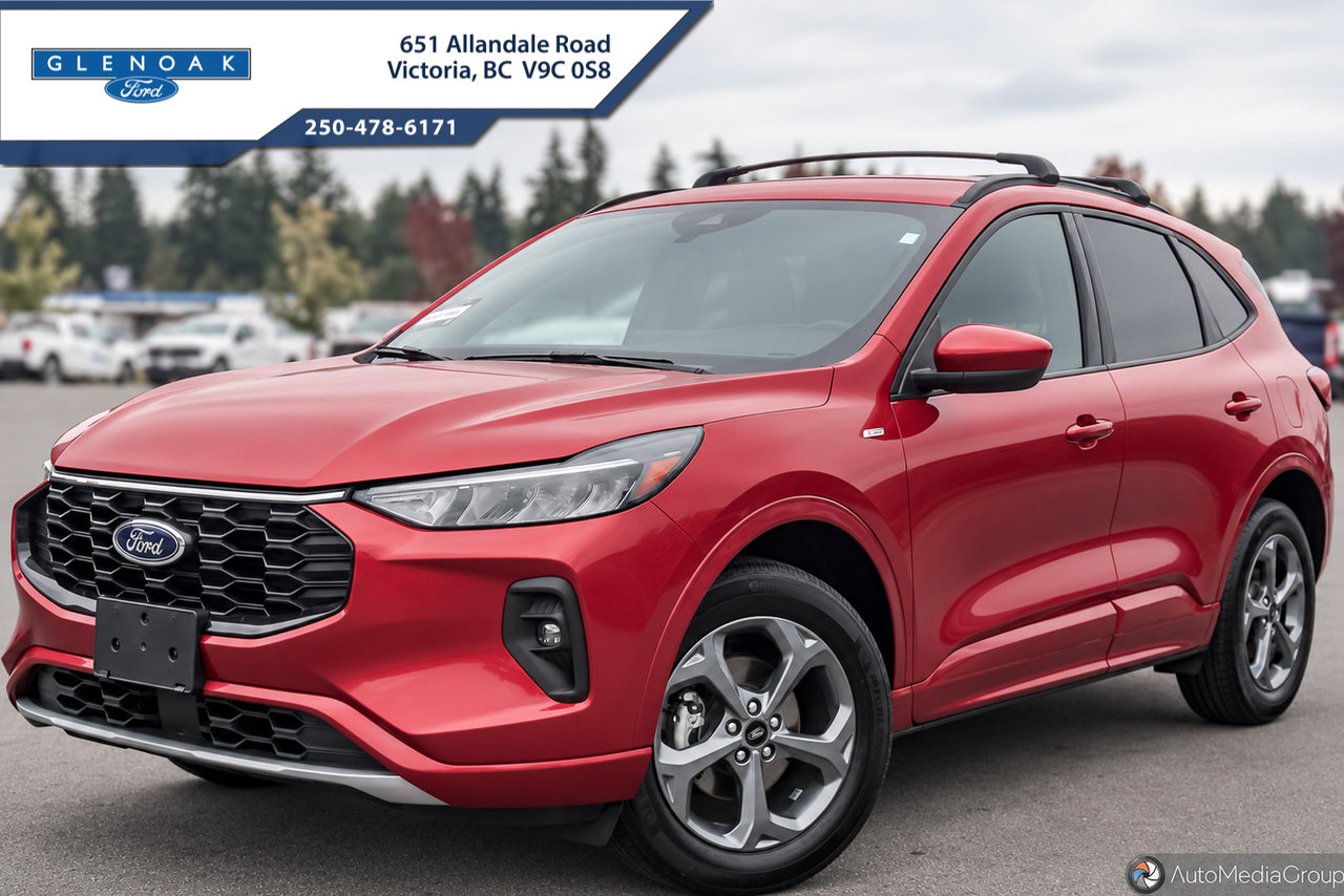RAPID RED METALLIC TINTED CLEARCOAT 2024 Ford Escape Hybrid SUV / Crossover All-Wheel Drive Continuously Variable Transmission