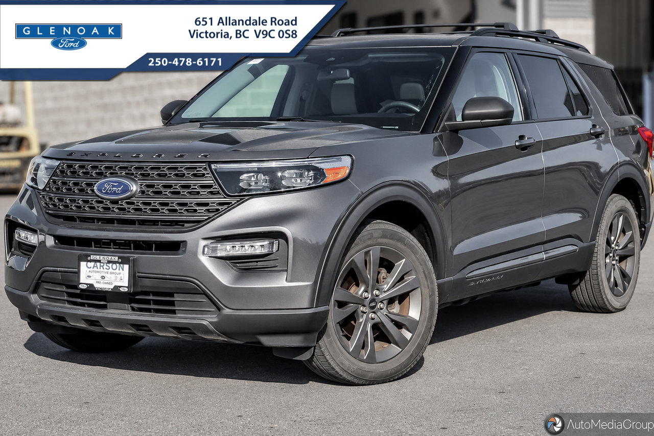 Gray 2021 Ford Explorer SUV / Crossover All-Wheel Drive Automatic