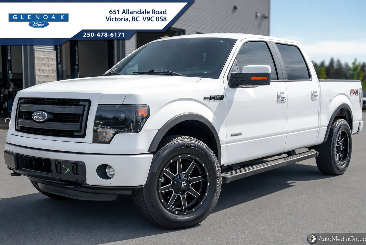 OXFORD WHITE 2014 Ford F-150 Pickup Truck Four-Wheel Drive 6-Speed Automatic