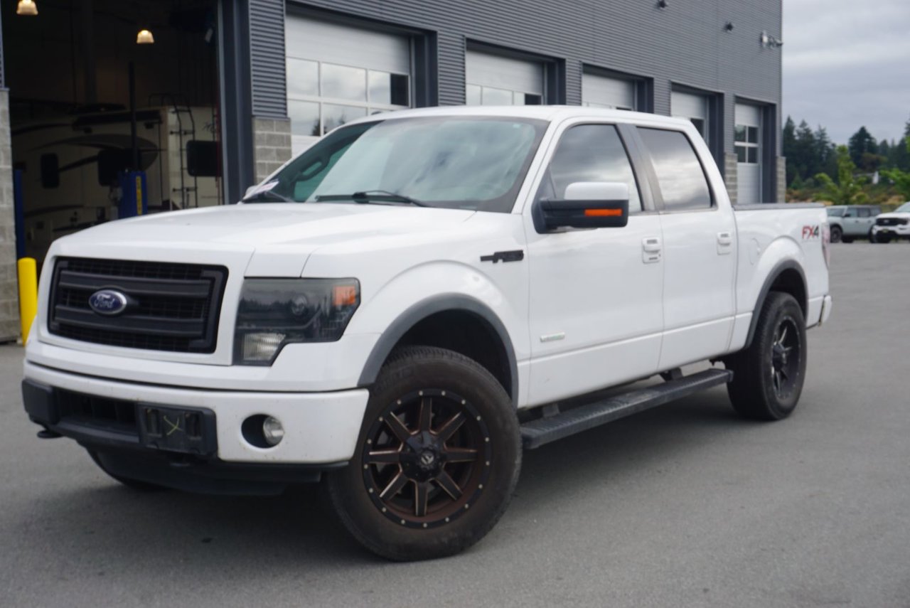 OXFORD WHITE 2014 Ford F-150 Pickup Truck Four-Wheel Drive 6-Speed Automatic