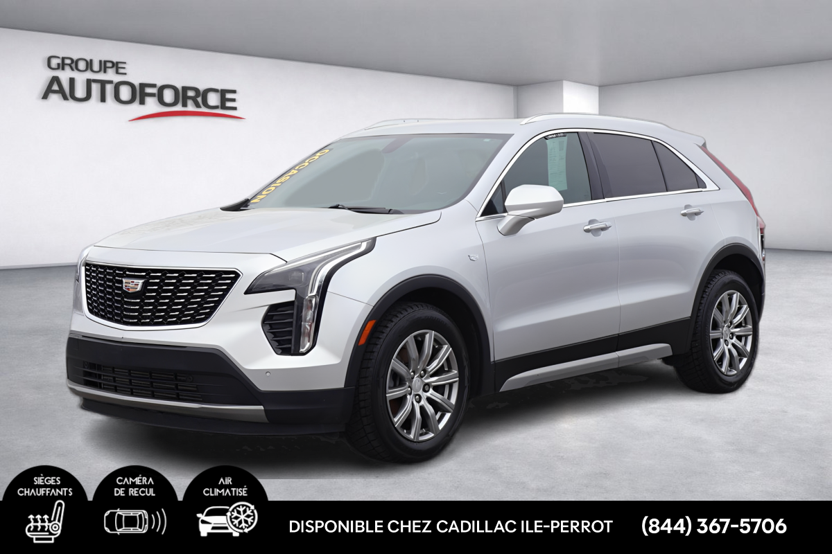 Silver 2019 Cadillac XT4 SUV / Crossover Four-Wheel Drive Automatic