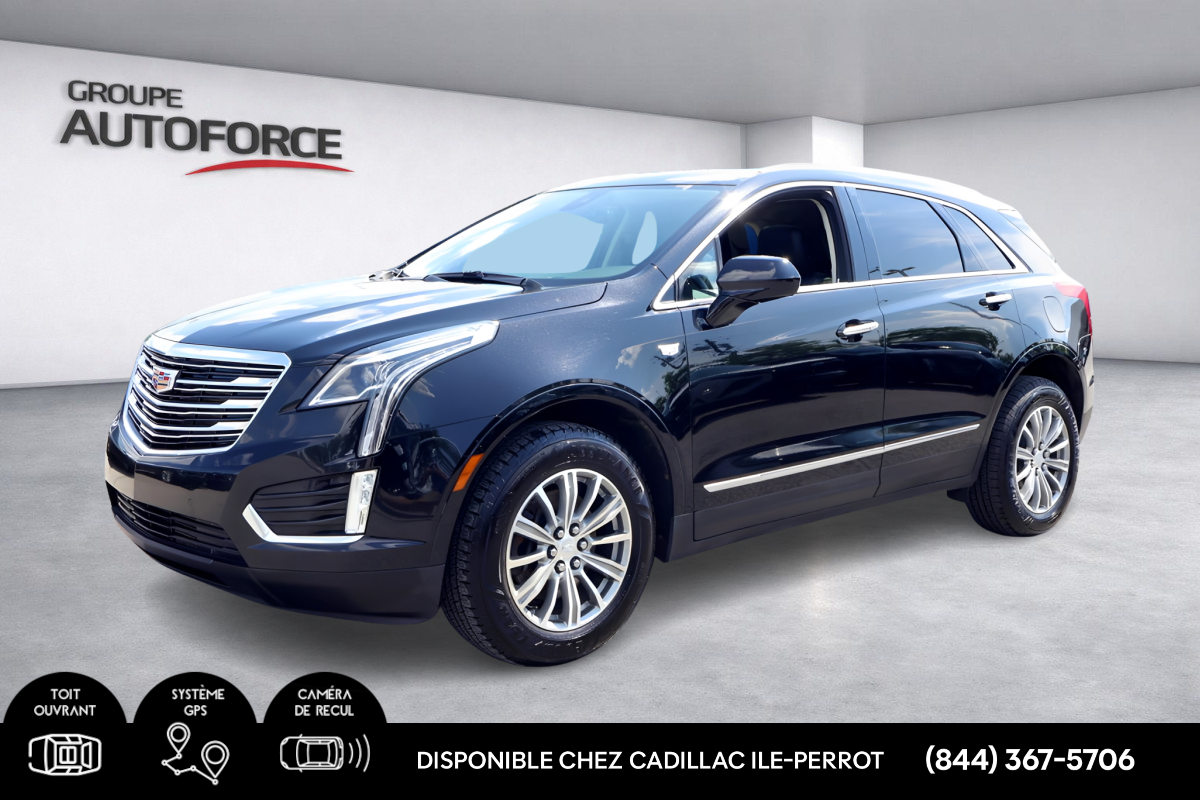 Black (NOIR META) 2017 Cadillac XT5 SUV / Crossover Four-Wheel Drive Automatic