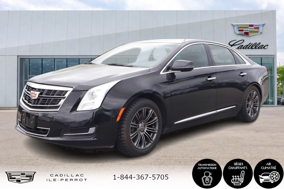 Black 2017 Cadillac XTS FWD Sedan Front-Wheel Drive Automatic