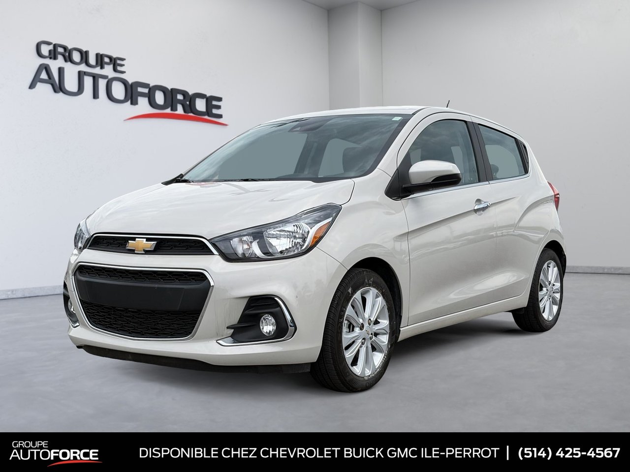 Brown (Beige) 2018 Chevrolet Spark Hatchback Front-Wheel Drive Continuously Variable Transmission