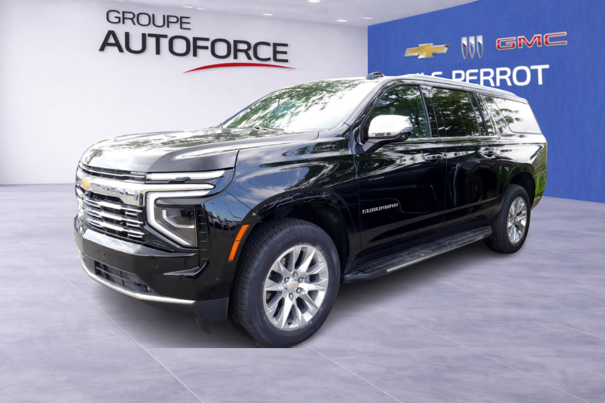Black 2026 Chevrolet Suburban Premier 4WD SUV / Crossover Four-Wheel Drive Automatic