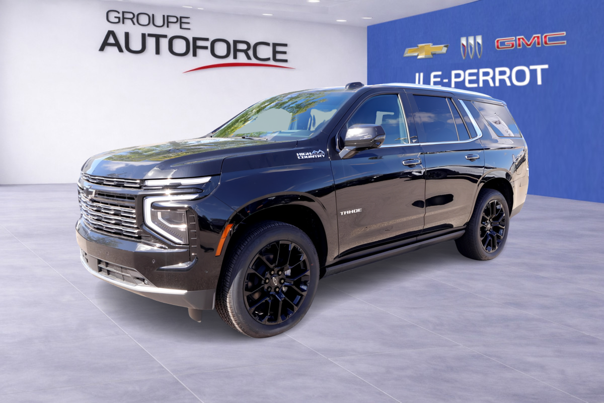 Black 2026 Chevrolet Tahoe SUV / Crossover Four-Wheel Drive Automatic