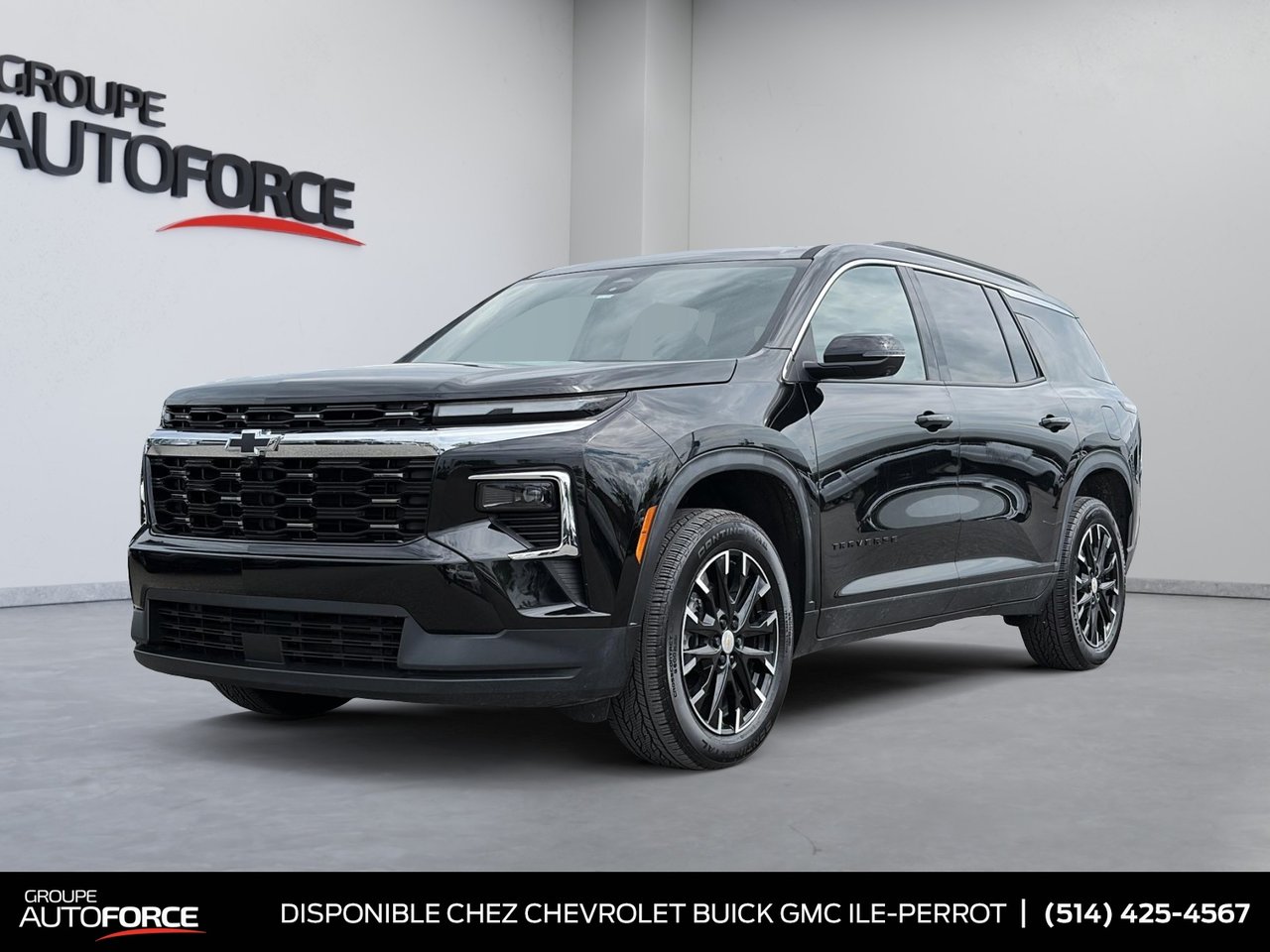 Black 2025 Chevrolet Traverse SUV / Crossover Four-Wheel Drive Automatic