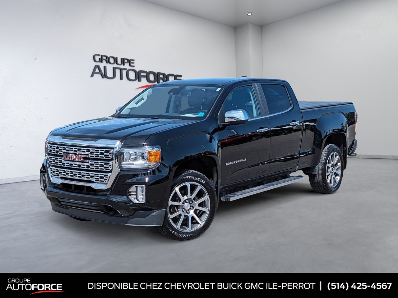 Black 2022 GMC Canyon Pickup Truck Four-Wheel Drive Automatic