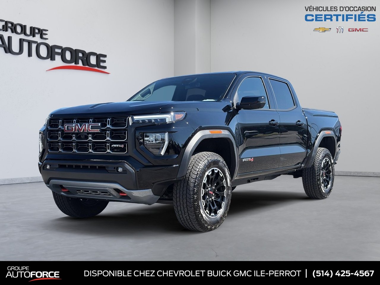 Black 2026 GMC Canyon Pickup Truck Four-Wheel Drive Automatic