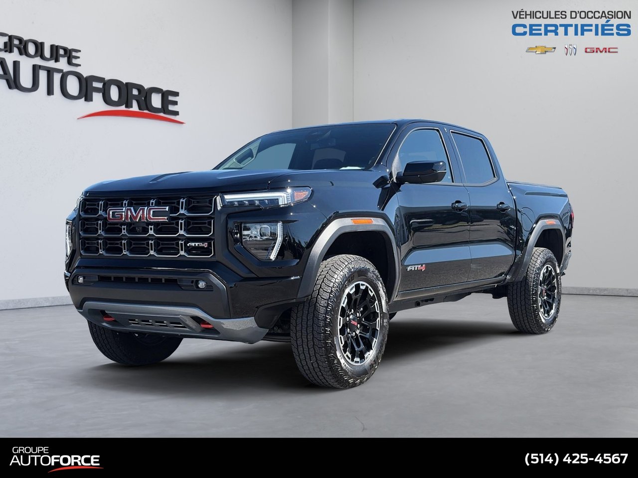 Black 2026 GMC Canyon Pickup Truck Four-Wheel Drive Automatic
