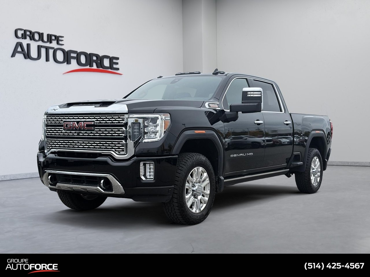 Black 2023 GMC Sierra 2500HD Pickup Truck Four-Wheel Drive Automatic