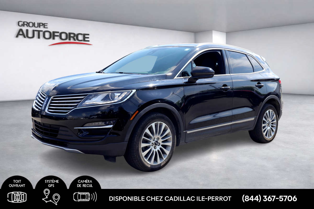 Black 2017 Lincoln MKC SUV / Crossover All-Wheel Drive Automatic