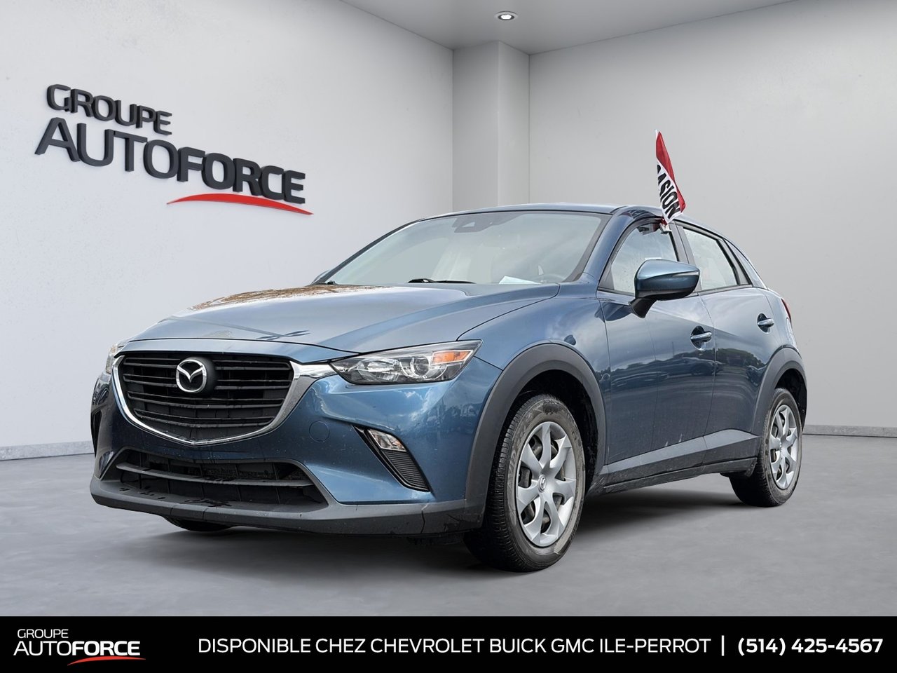 Blue 2020 Mazda CX-3 SUV / Crossover Front-Wheel Drive 