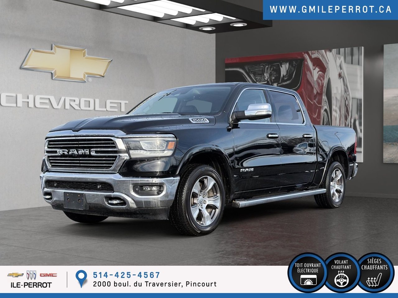 2019 RAM 1500 Laramie Crew Cab 4WD