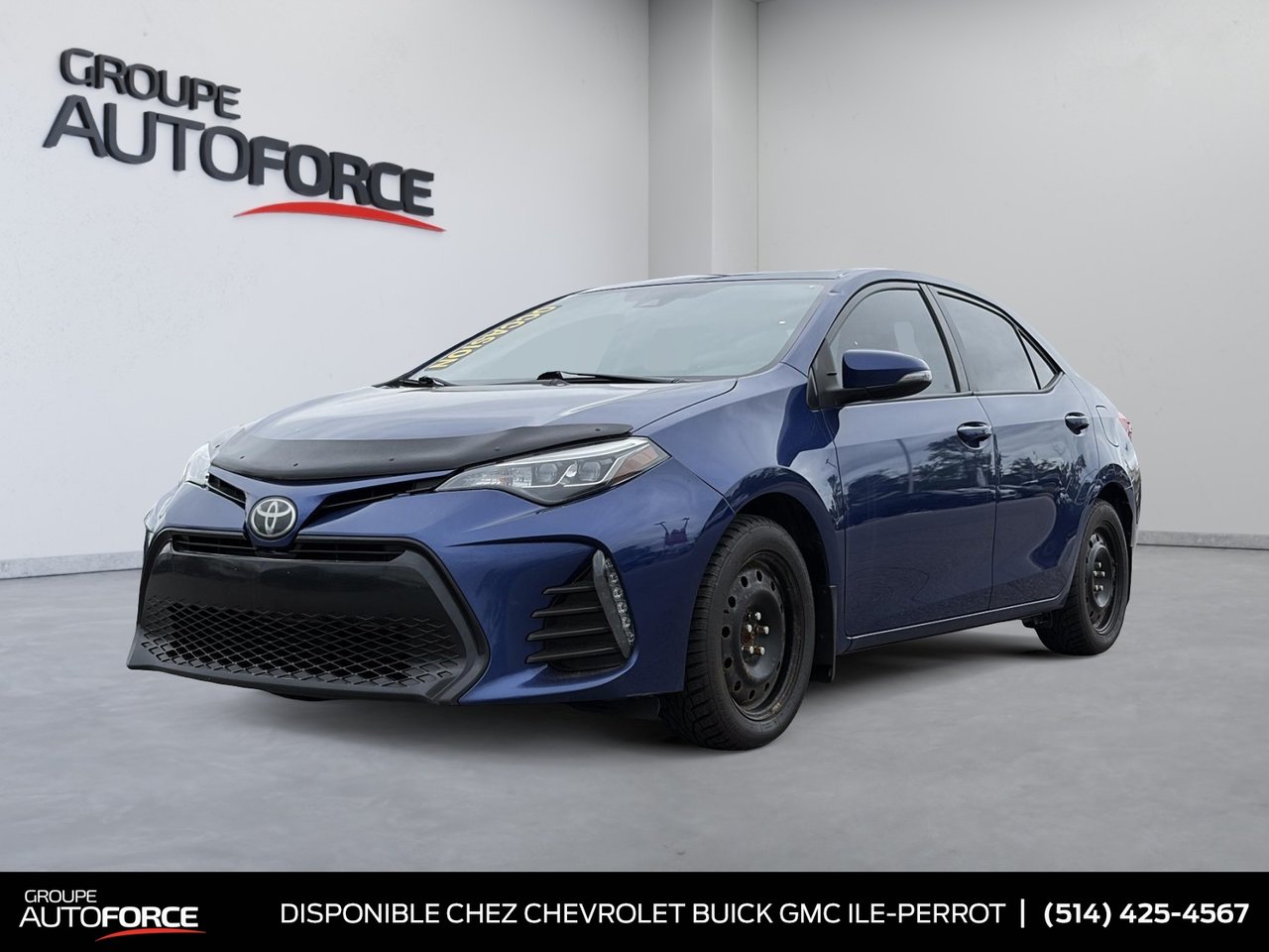 Blue 2019 Toyota Corolla SE Sedan Front-Wheel Drive 
