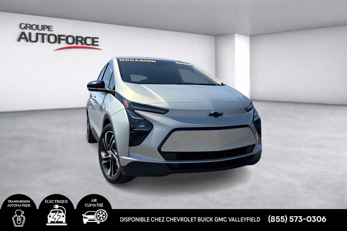 Silver 2022 Chevrolet Bolt EV Hatchback Front-Wheel Drive Automatic