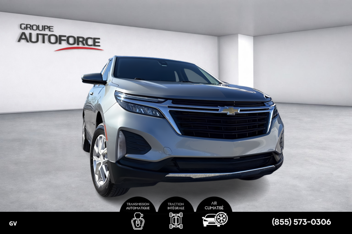 Gray 2023 Chevrolet Equinox SUV / Crossover Four-Wheel Drive Automatic