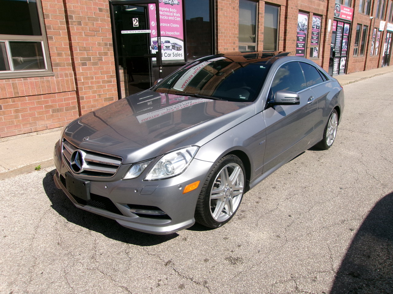 2012 Mercedes-Benz E-Class Coupe All-Wheel Drive Automatic
