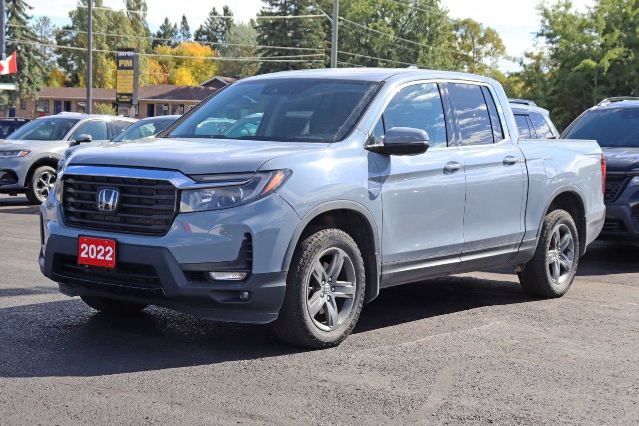 Gray (SONIC GREY) 2022 Honda Ridgeline Pickup Truck Automatic