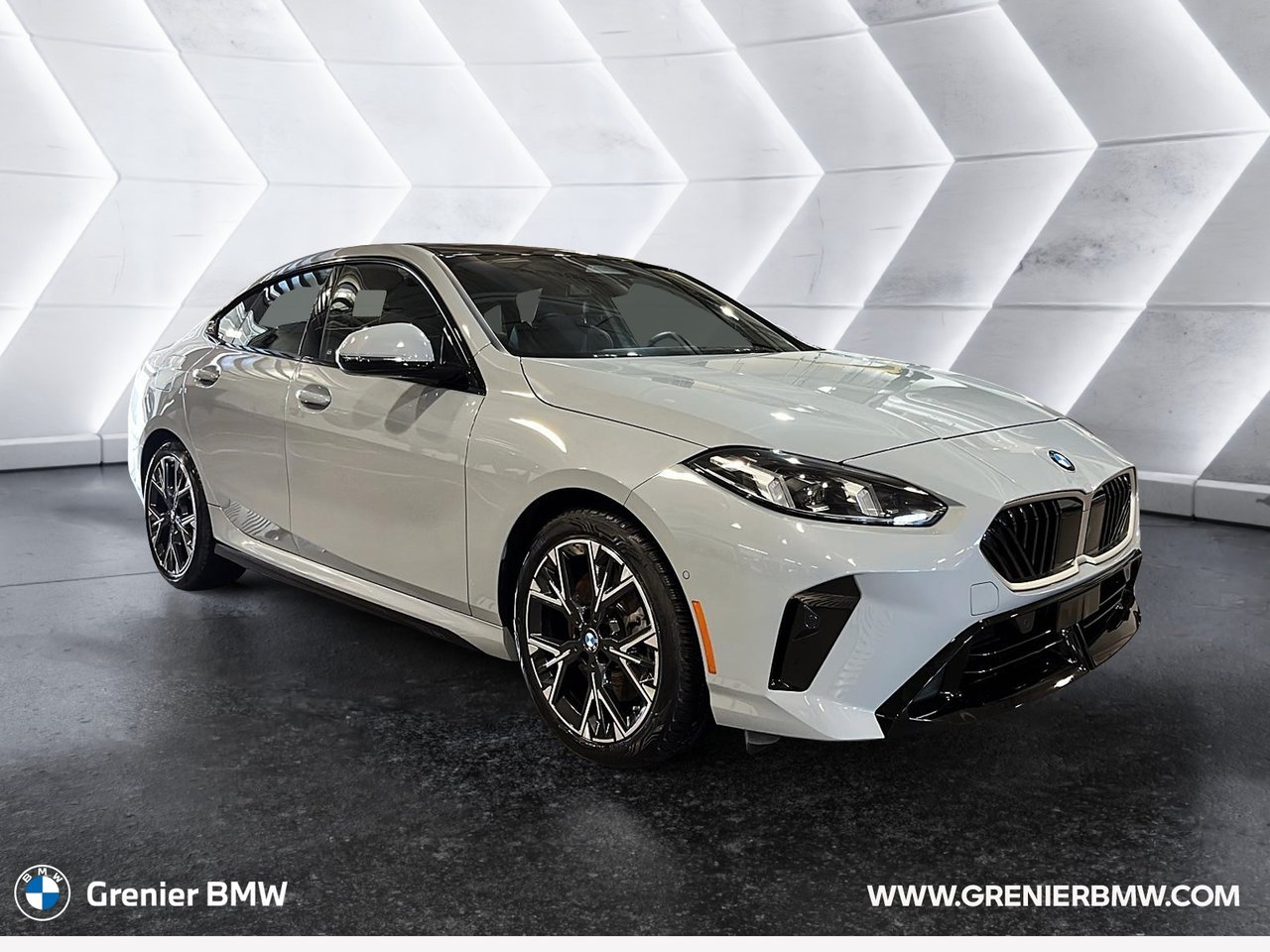 Gray 2025 BMW 2 Series 228 Gran Coupe xDrive Sedan All-Wheel Drive Automatic
