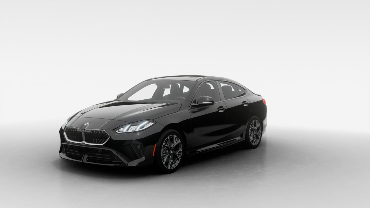 Black 2026 BMW 2 Series Sedan All-Wheel Drive Automatic
