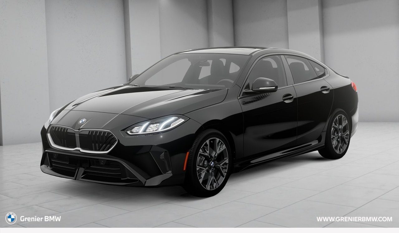 Black 2026 BMW 2 Series Sedan All-Wheel Drive Automatic