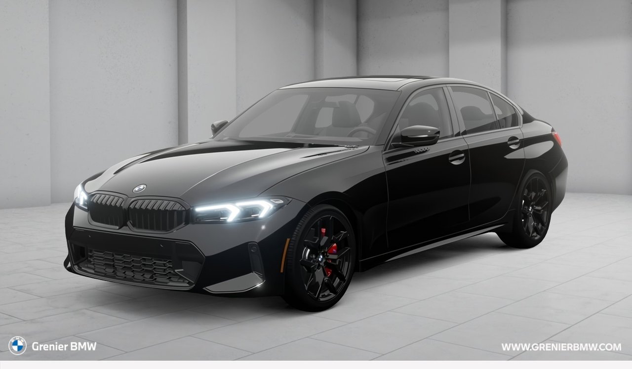 Black 2026 BMW 3 Series Sedan All-Wheel Drive Automatic
