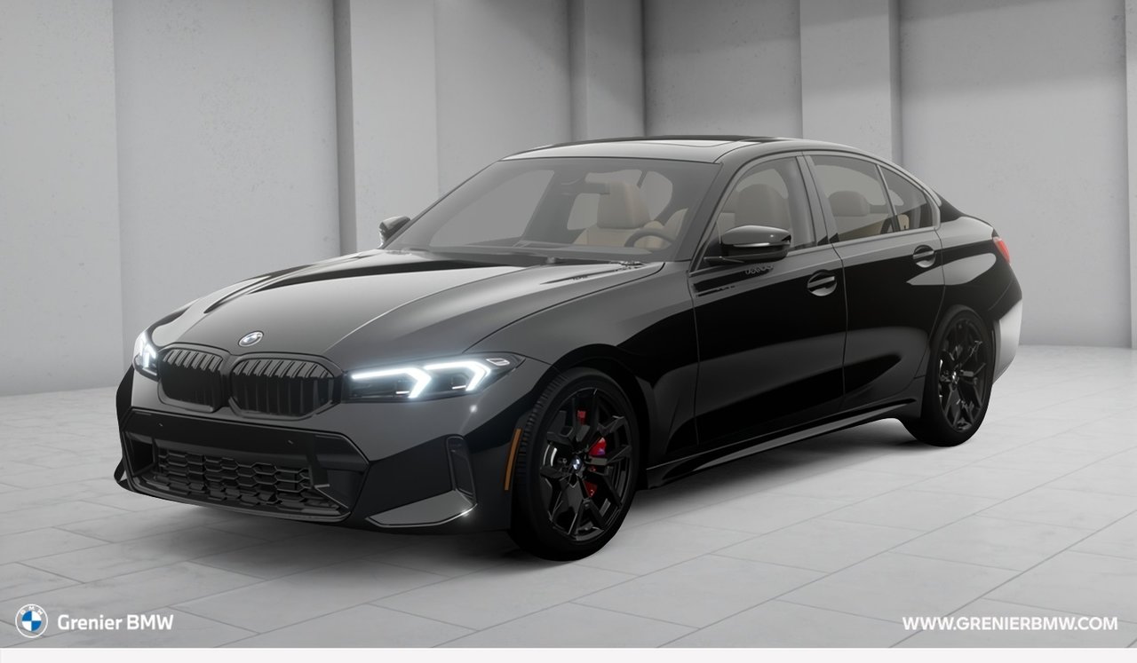 Black 2026 BMW 3 Series Sedan All-Wheel Drive Automatic