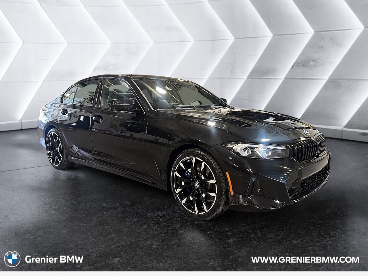 Black 2026 BMW 3 Series Sedan All-Wheel Drive Automatic