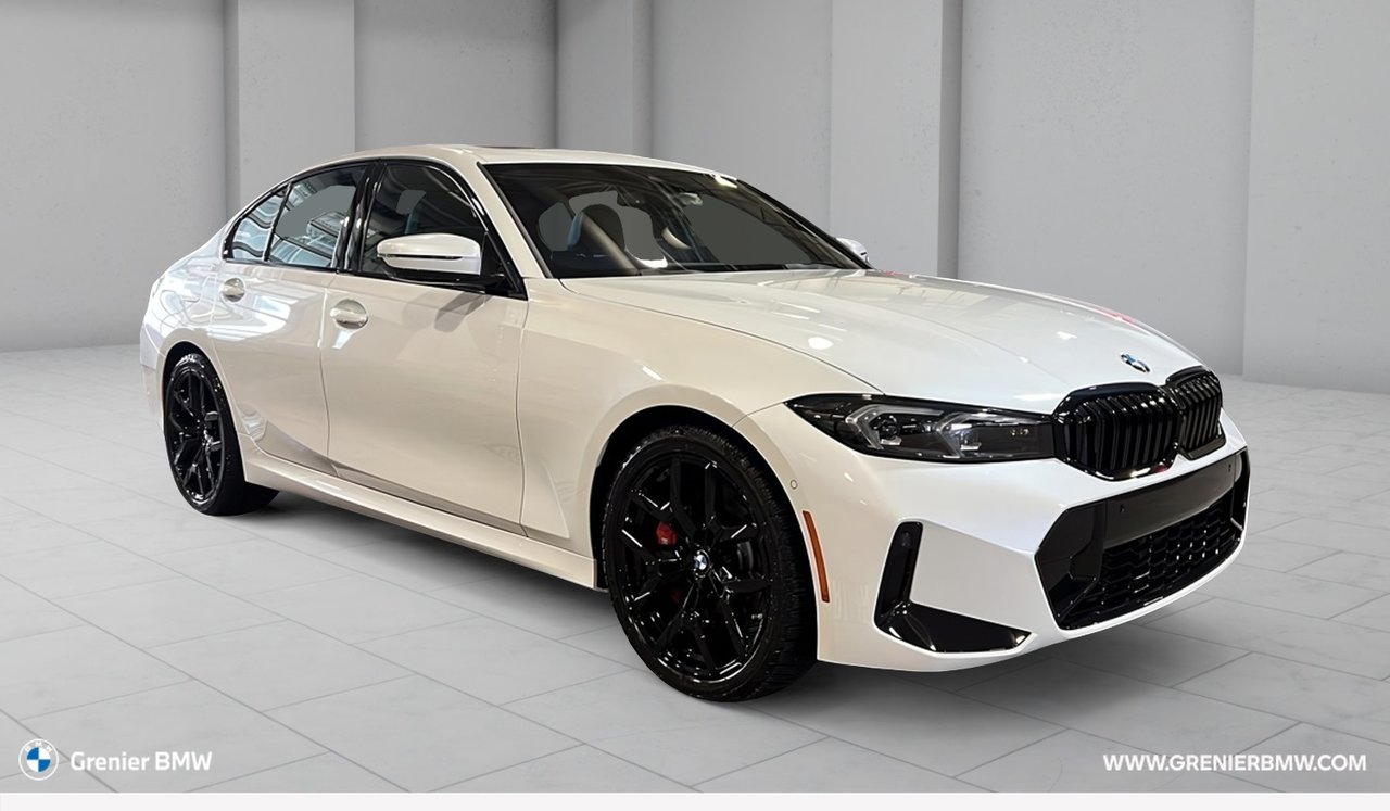 White 2026 BMW 3 Series Sedan All-Wheel Drive Automatic