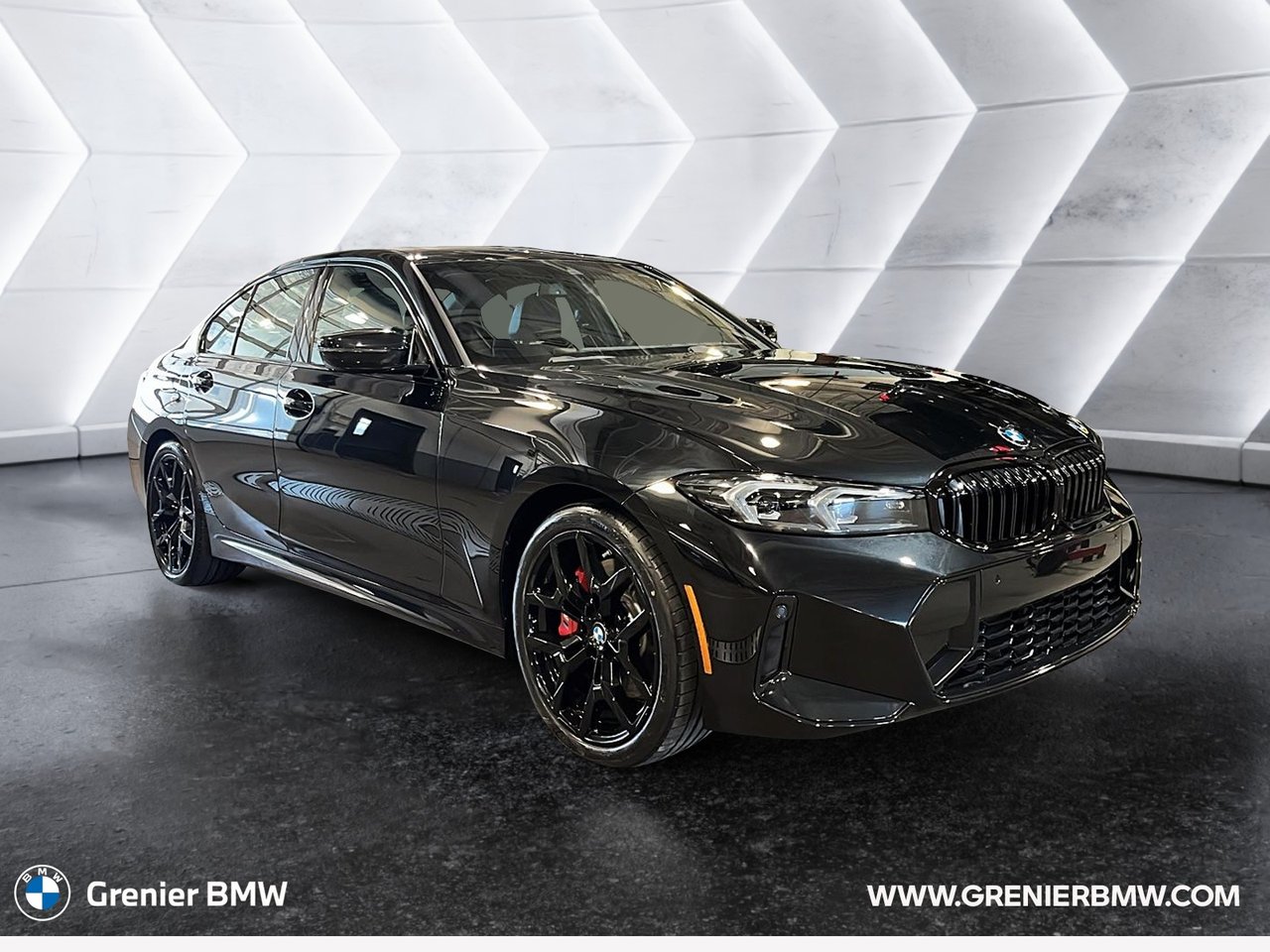 Black 2026 BMW 3 Series Sedan All-Wheel Drive Automatic