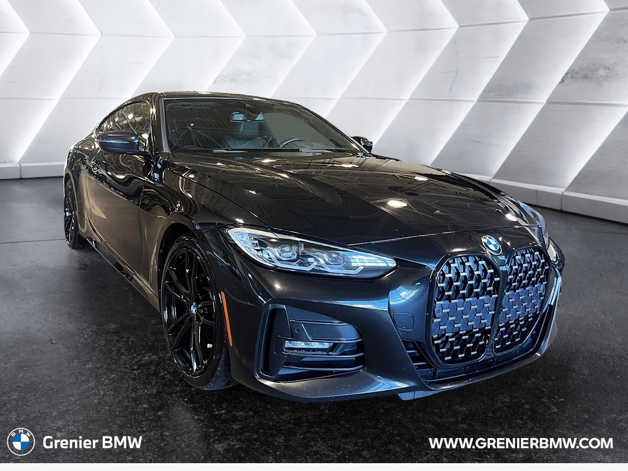 Black 2023 BMW 4 Series Coupe All-Wheel Drive Automatic