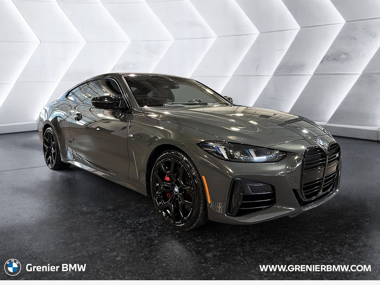 Gray 2025 BMW 4 Series Coupe All-Wheel Drive Automatic