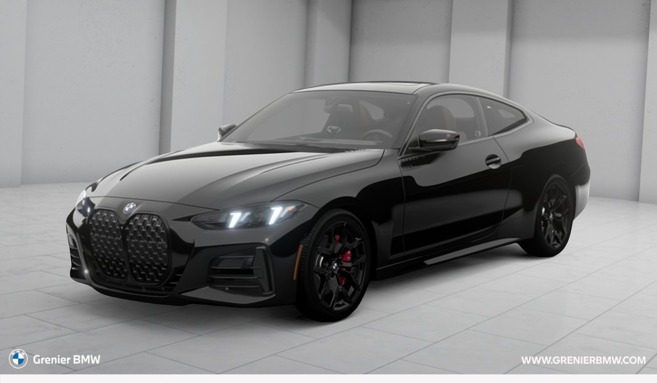 Black 2027 BMW 4 Series Coupe All-Wheel Drive Automatic
