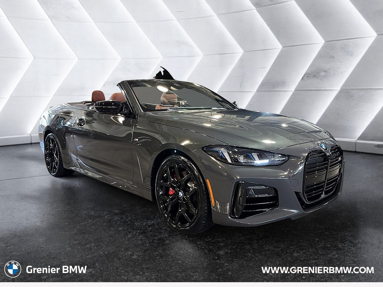 Gray 2027 BMW 4 Series Convertible All-Wheel Drive Automatic