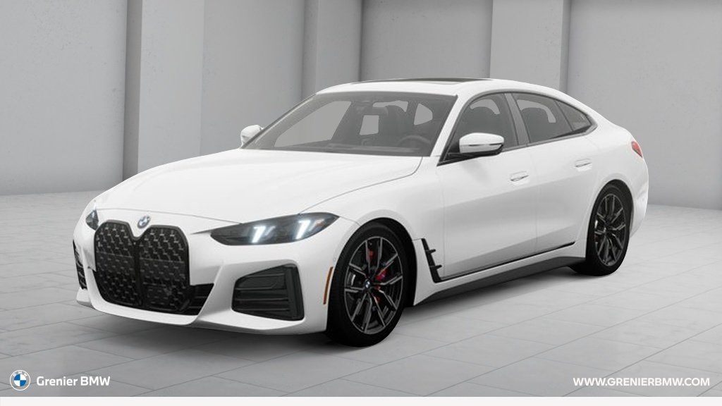 White 2027 BMW 4 Series Sedan All-Wheel Drive Automatic