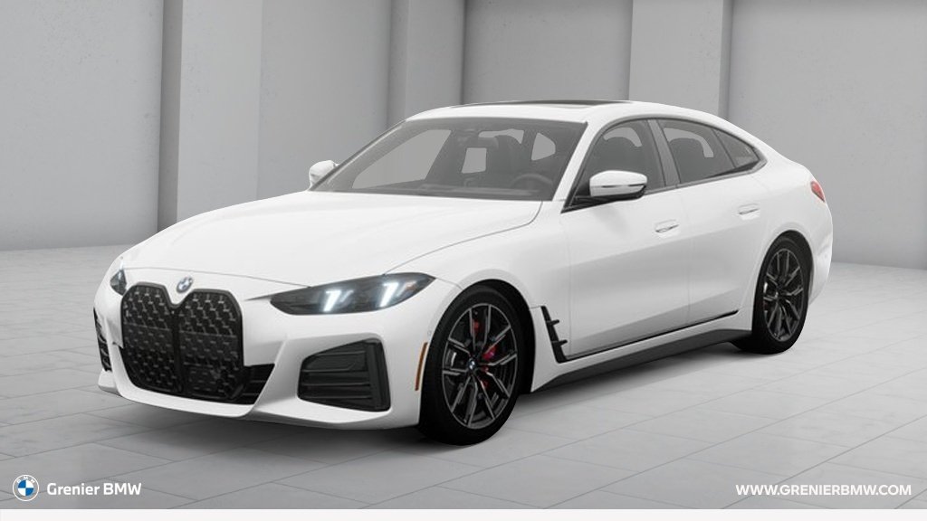 White 2027 BMW 4 Series Sedan All-Wheel Drive Automatic