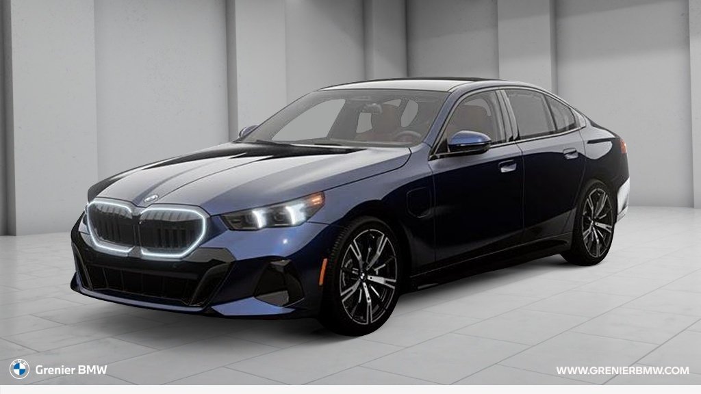Blue 2027 BMW 5 Series Sedan All-Wheel Drive Automatic