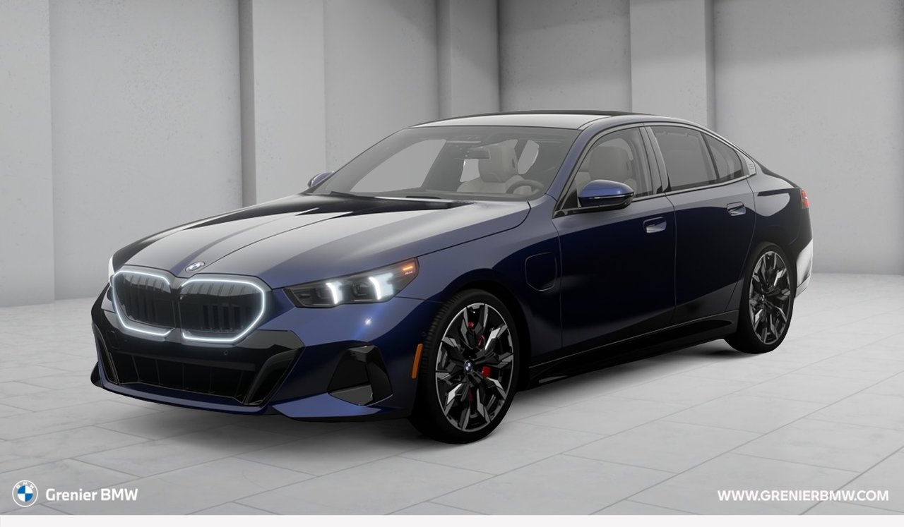 Blue 2027 BMW 5 Series Sedan All-Wheel Drive Automatic