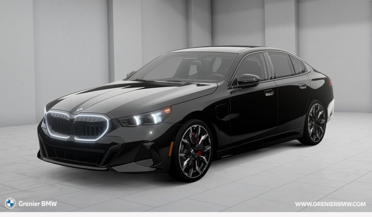 Black 2027 BMW 5 Series Sedan All-Wheel Drive Automatic