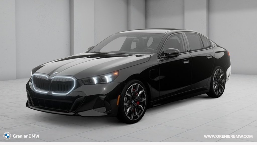 Black 2027 BMW 5 Series Sedan All-Wheel Drive Automatic