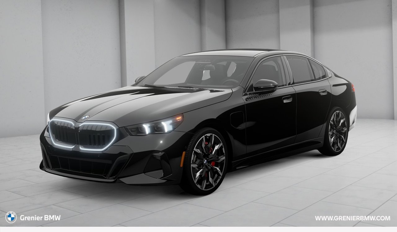 Black 2027 BMW 5 Series Sedan All-Wheel Drive Automatic