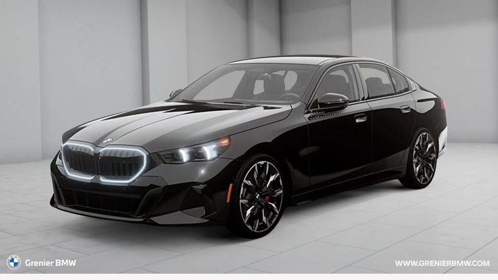 Black 2027 BMW 5 Series Sedan All-Wheel Drive Automatic