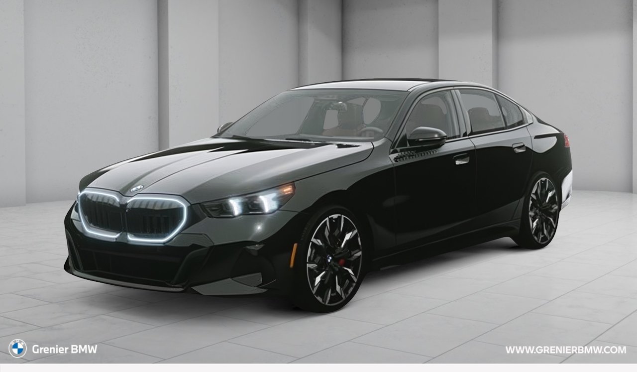 Black 2027 BMW 5 Series Sedan All-Wheel Drive Automatic