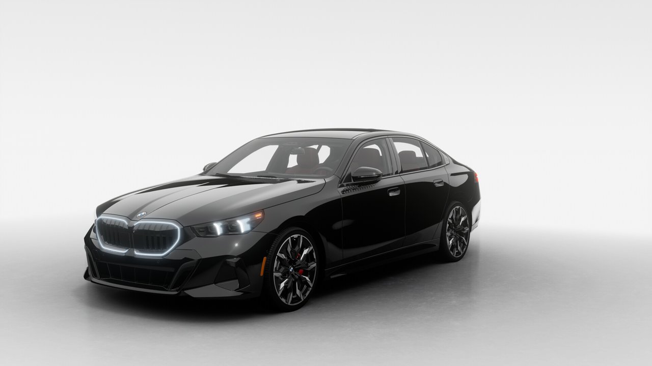 Black 2027 BMW 5 Series Sedan All-Wheel Drive Automatic
