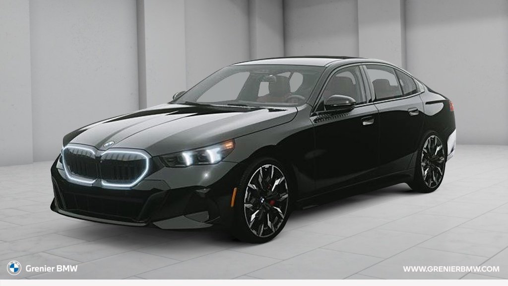 Black 2027 BMW 5 Series Sedan All-Wheel Drive Automatic