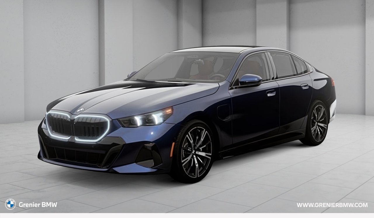Blue 2027 BMW 5 Series Sedan All-Wheel Drive Automatic